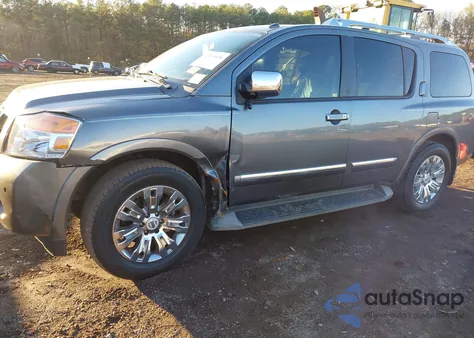 2015 Nissan Armada Platinum from USA, damaged, VIN 5N1BA0NF9FN616094